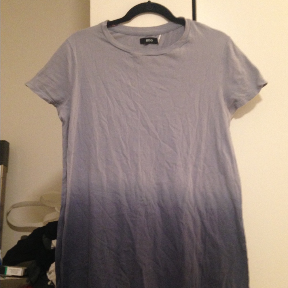 BDG Ombré tee shirt dress